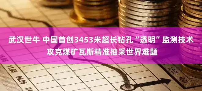 武汉世牛 中国首创3453米超长钻孔“透明”监测技术 攻克煤矿瓦斯精准抽采世界难题