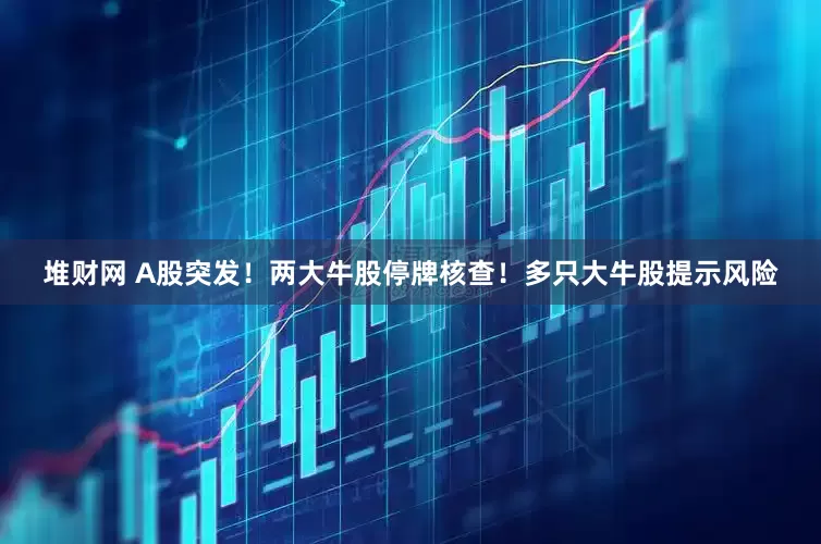 堆财网 A股突发！两大牛股停牌核查！多只大牛股提示风险